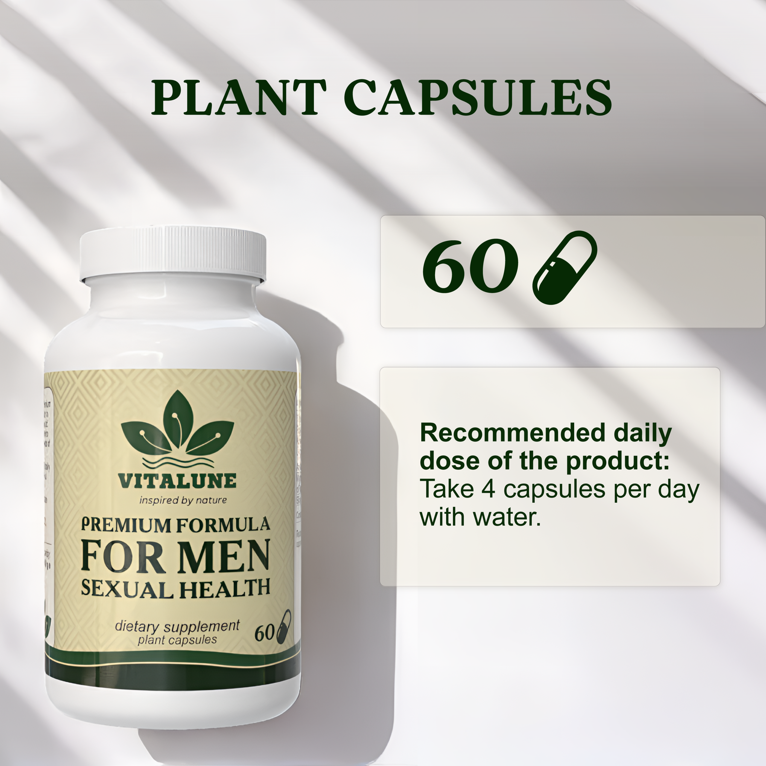 Men’s Sexual Health Formula Premium, 1 fl oz (60 pcs) - Image 5